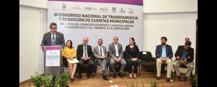 Inaugura Cuauhtémoc Blanco III Foro Nacional de Transparencia y Rendición de Cuentas Municipales 